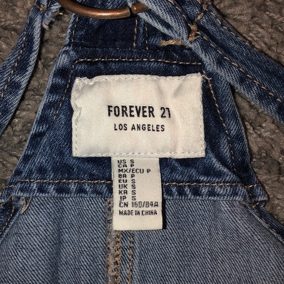 FOREVER 21 OVERALL DRESS - Picture 3 of 4